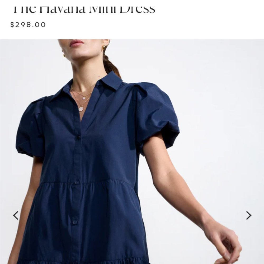 Brochure Walker Havana mini dress